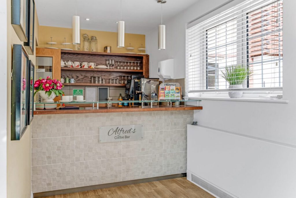Alfred's Coffee Bar at Downs House